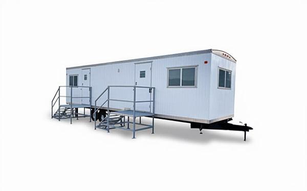 we can typically have a construction office rental set up on your job site within a few days